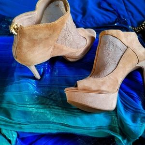Jessica Simpson Platform Peeptoe Heels